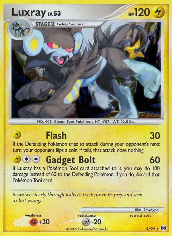 Carte Pokémon Luxray #5 — Arceus