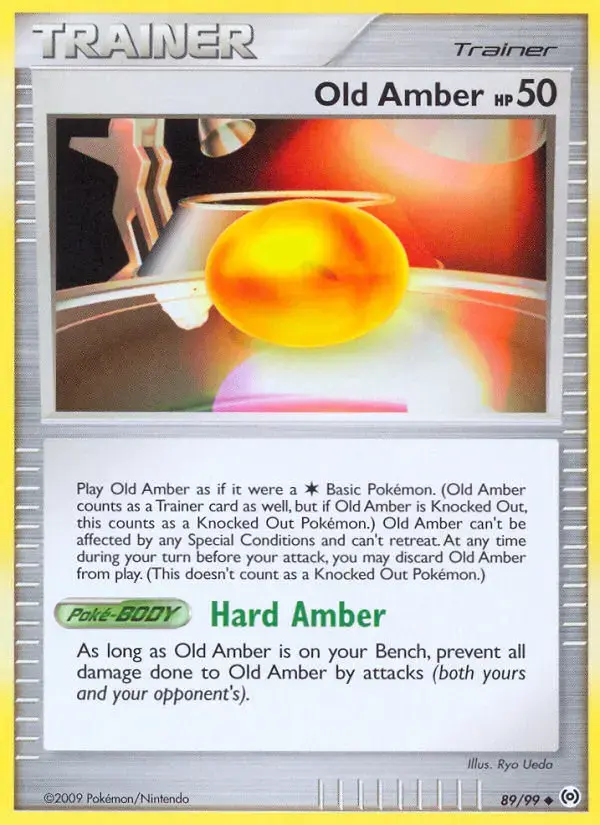Carte Pokémon Old Amber #89 — Arceus