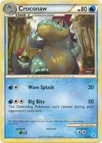 Croconaw #13 — HS Trainer Kit (Gyarados)