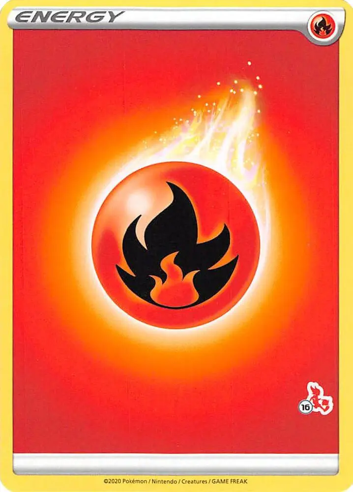 Fire Energy #Cinderace 16 — Battle Academy 2022