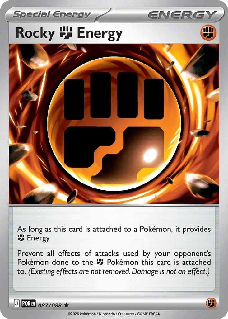 Rocky Fighting Energy #087/088 S9 — Play! Pokémon Prize Pack Series
