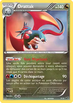 Carte Pokémon Drattak #008 Cosmos — Coffre des Dragons
