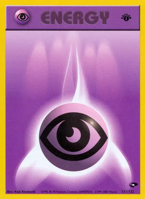 Carte Pokémon Énergie Psy #131 — Gym Challenge