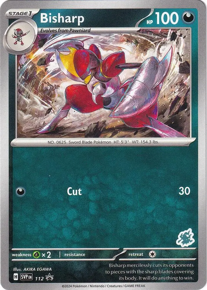 Bisharp #Darkrai 112 — Battle Academy 2024
