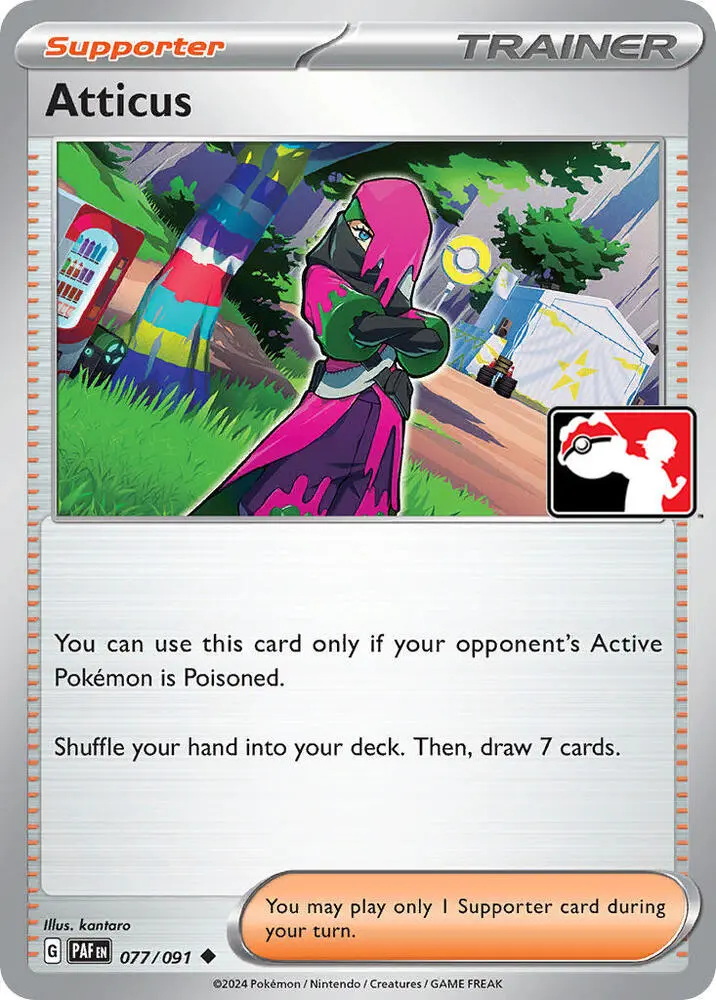 Atticus #077/091 S5 — Play! Pokémon Prize Pack Series
