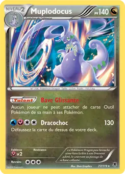 Carte Pokémon Muplodocus #077 Cosmos — Vigueur Spectrale