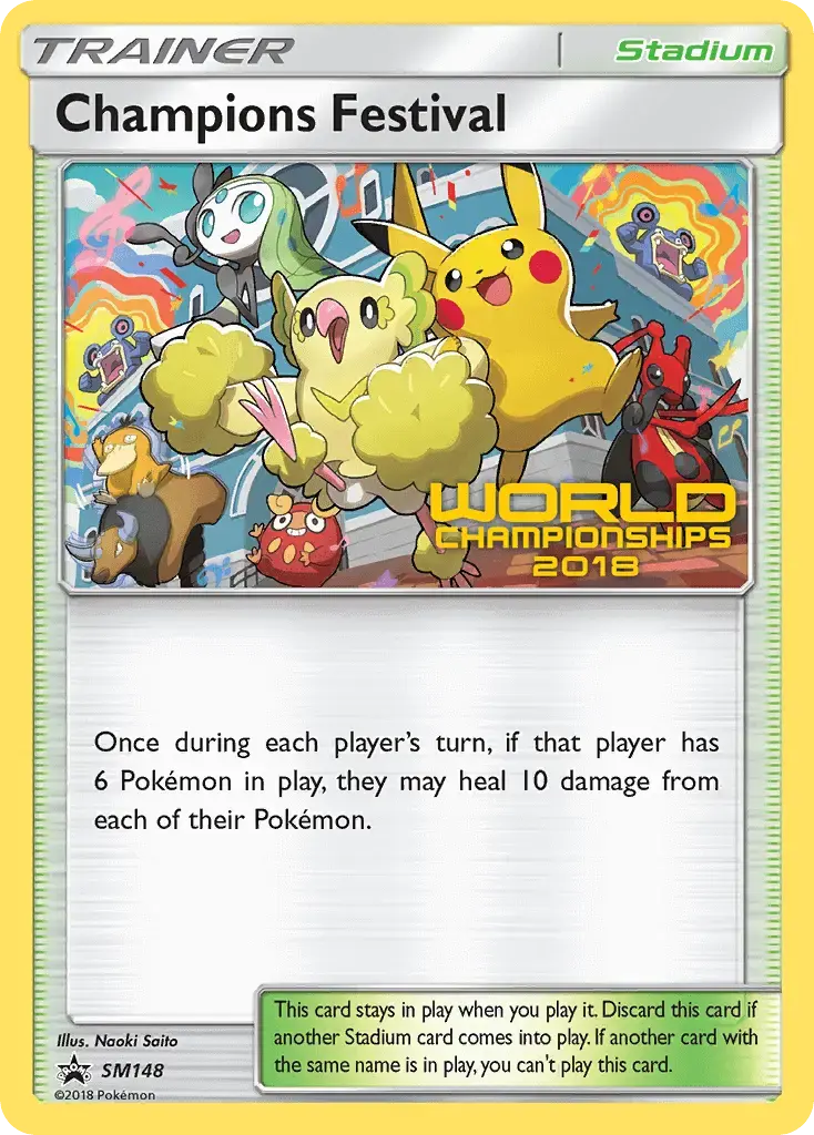 Carte Pokémon Festival des Champions #SM148 — Promos Soleil et Lune