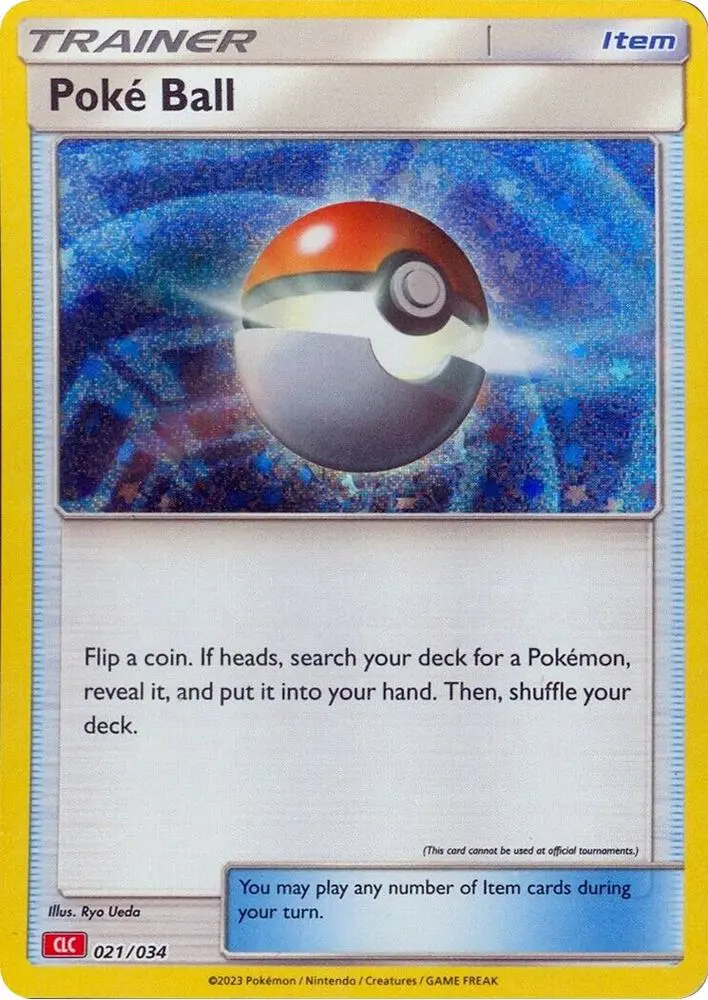 Carte Pokémon Poke Ball #021 — Deck Dracaufeu & Ho-Oh-ex