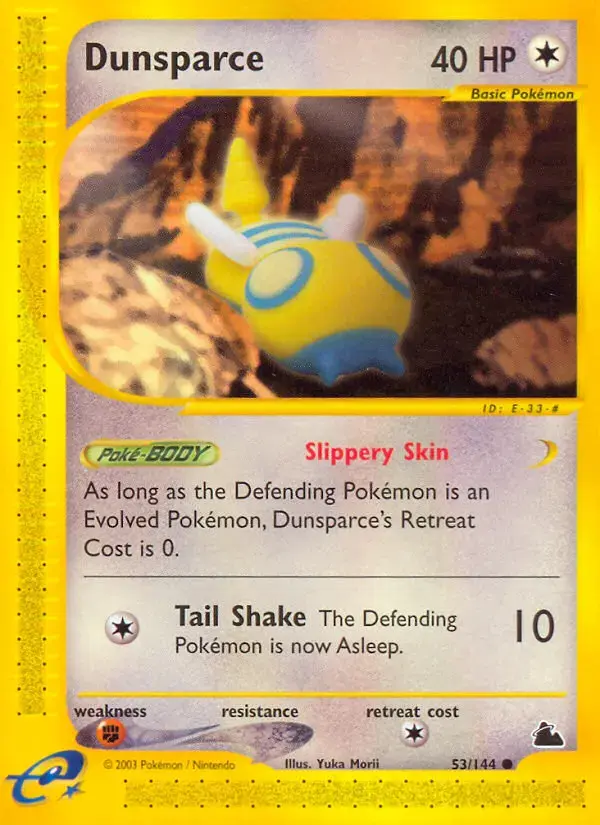 Carte Pokémon Insolourdo #53 — Skyridge