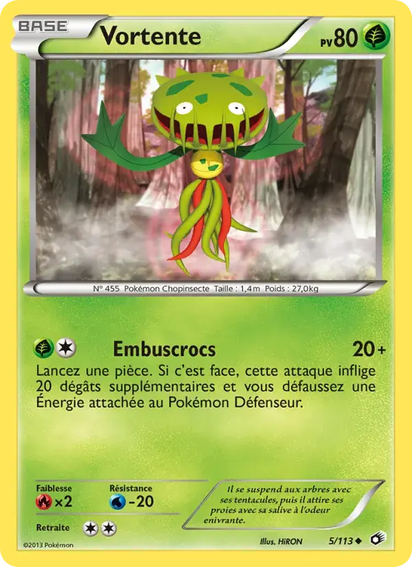 Carte Pokémon Vortente #5 — Trésors Légendaires