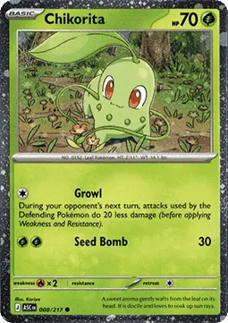Chikorita #008 Cosmos — Ascended Heroes