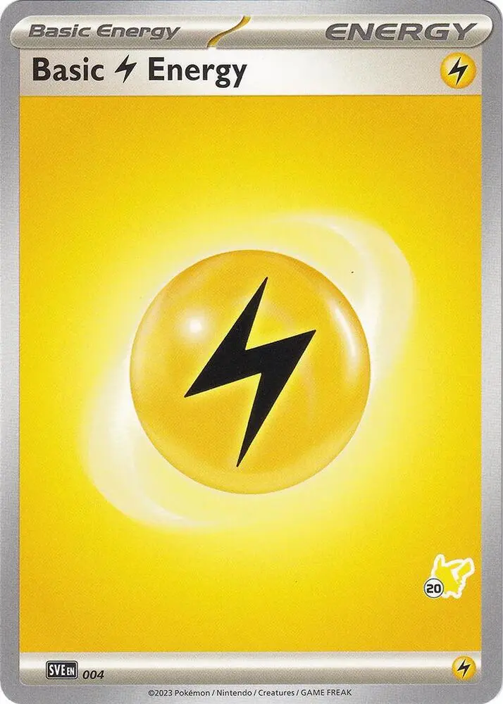 Basic Lightning Energy #Pikachu 20 — Battle Academy 2024