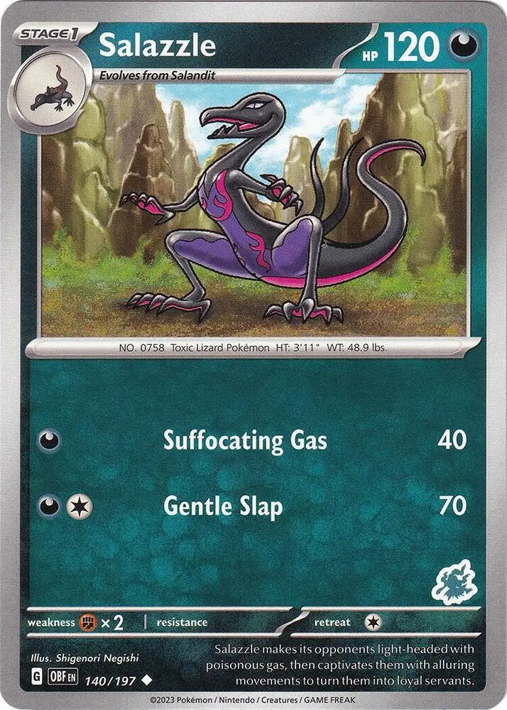 Salazzle #Darkrai 140 — Battle Academy 2024