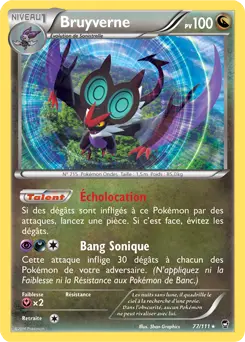 Carte Pokémon Bruyverne #077 Cosmos — Poings Furieux