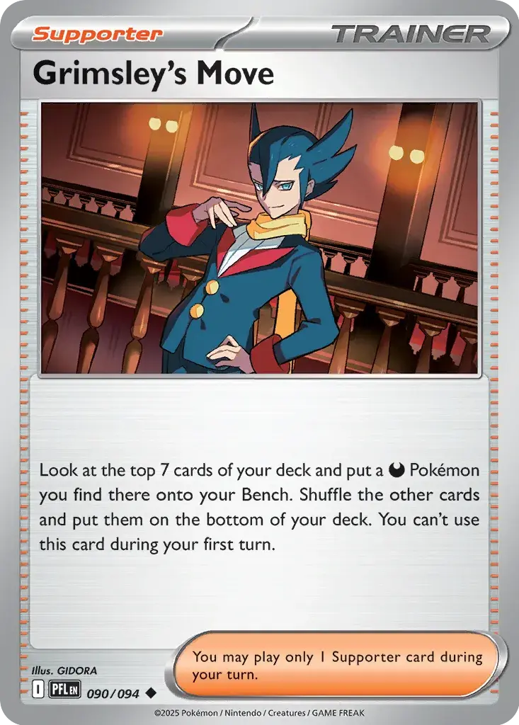 Grimsley's Move #090/094 S9 — Play! Pokémon Prize Pack Series