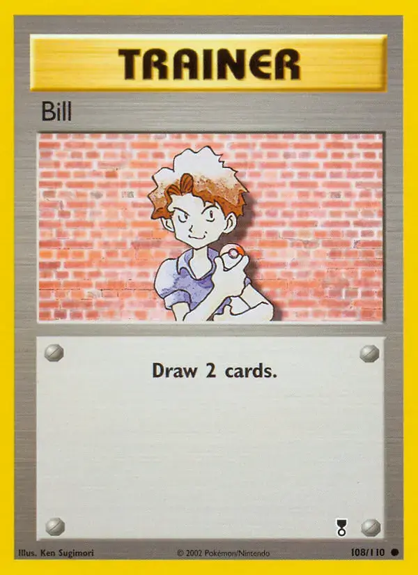Carte Pokémon Bill #108 — Legendary Collection