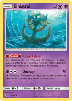 Carte Pokémon Sinistrail #059 Non Holo — Gardiens Ascendants