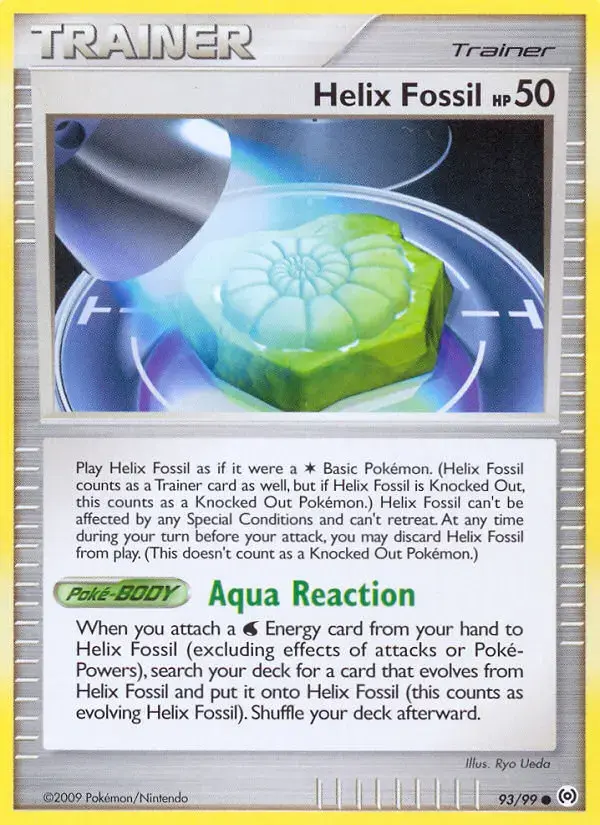 Carte Pokémon Helix Fossil #93 — Arceus