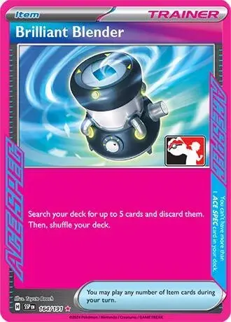 Brilliant Blender #164/191 S8 — Play! Pokémon Prize Pack Series