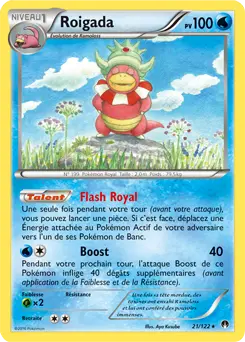 Carte Pokémon Roigada #021 Non Holo — Rupture Turbo