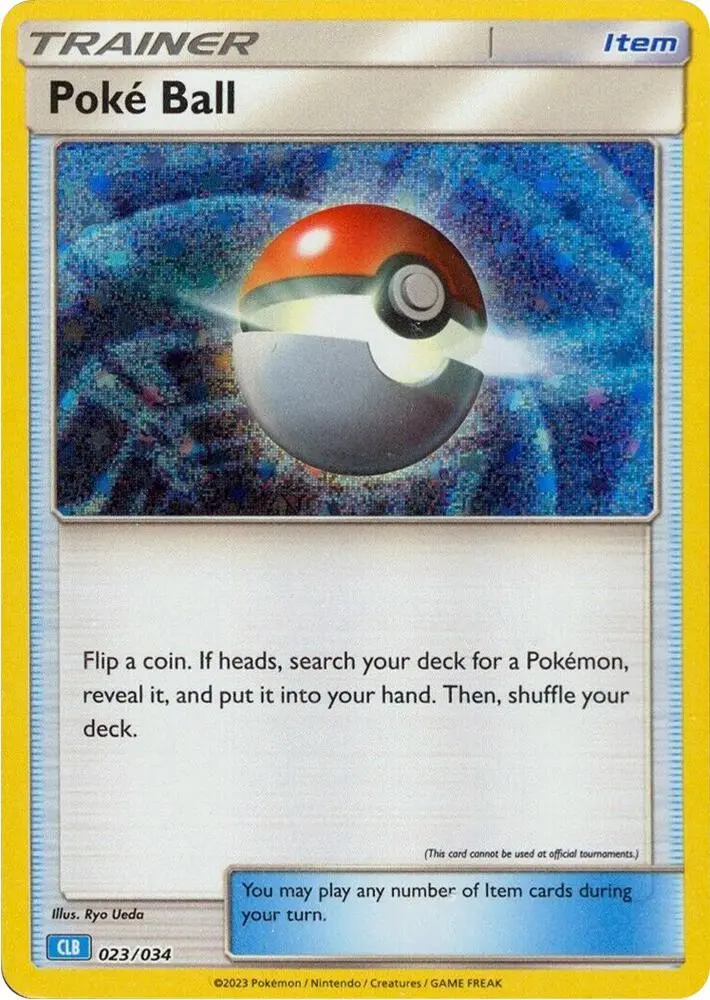 Carte Pokémon Poke Ball #023 — Deck Tortank & Suicune-ex