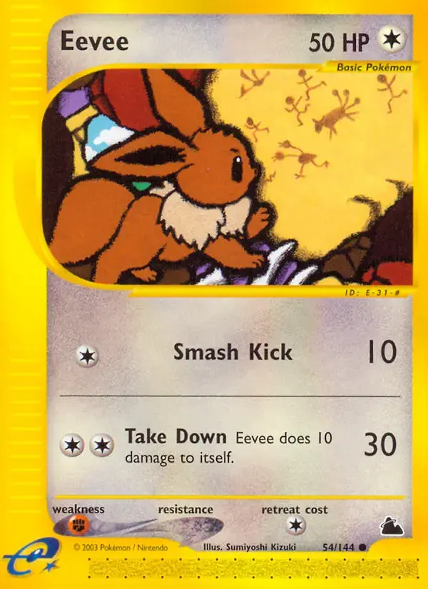 Carte Pokémon Évoli #54 — Skyridge