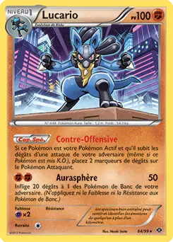Carte Pokémon Lucario #064 Cosmos — Destinées Futures