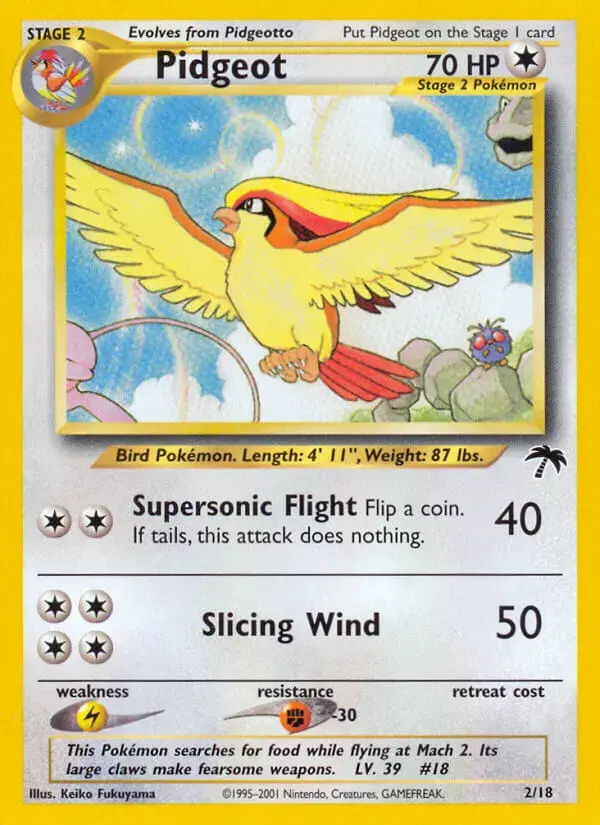 Carte Pokémon Roucarnage #2 — Southern Islands