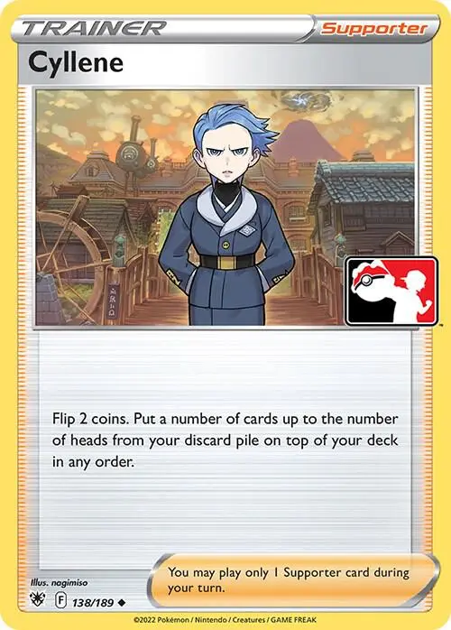 Cyllene #138/189 S3 — Play! Pokémon Prize Pack Series