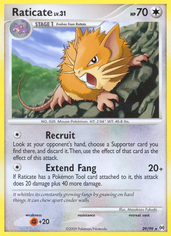 Carte Pokémon Rattatac #29 — Arceus