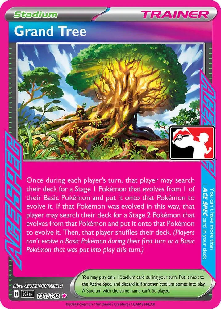 Grand Tree #136/142 S6 — Play! Pokémon Prize Pack Series