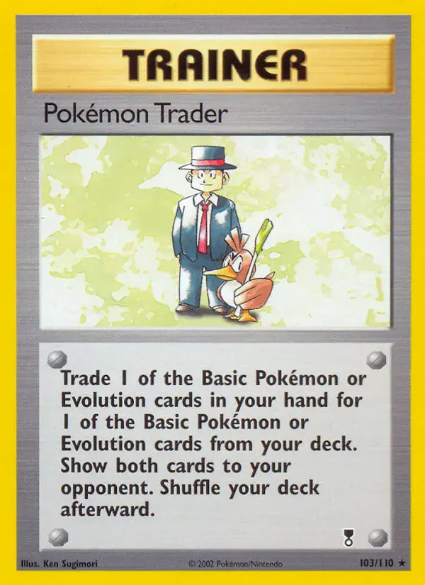 Carte Pokémon Pokémon Trader #103 — Legendary Collection
