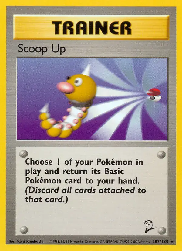 Carte Pokémon Scoop Up #107 — Base Set 2