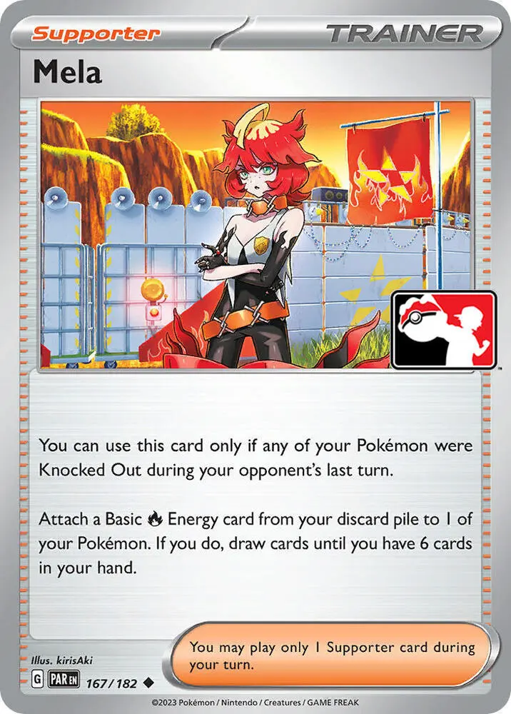 Mela #167/182 S5 — Play! Pokémon Prize Pack Series