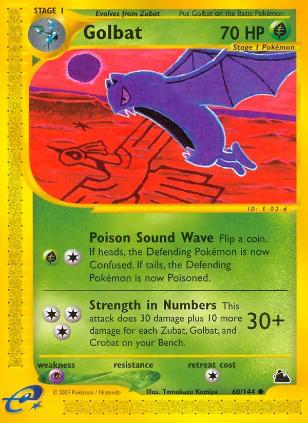 Carte Pokémon Nosferalto #60 — Skyridge