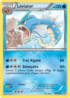 Carte Pokémon Léviator #024 Cosmos — Dragons Exaltés