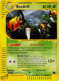 Carte Pokémon Dardargnan #H4 — Skyridge