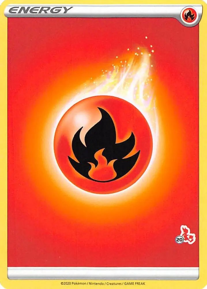 Fire Energy #Cinderace 20 — Battle Academy 2022