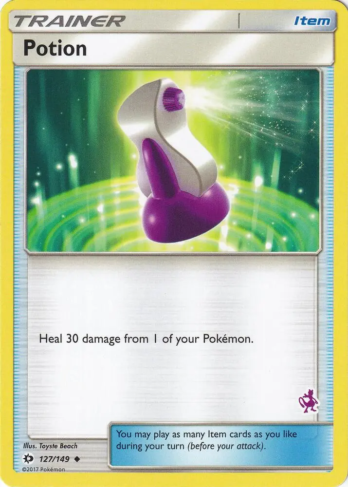 Carte Pokémon Potion #Mewtwo 127 — Académie de Combat 2020