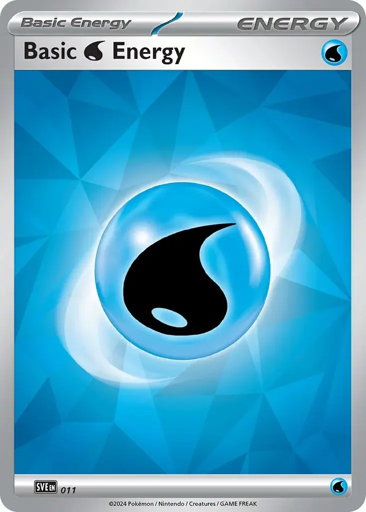 Water Energy #011 S6 Holo — Play! Pokémon Prize Pack Series