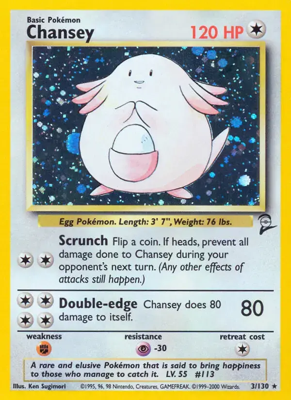 Carte Pokémon Leveinard #3 — Base Set 2