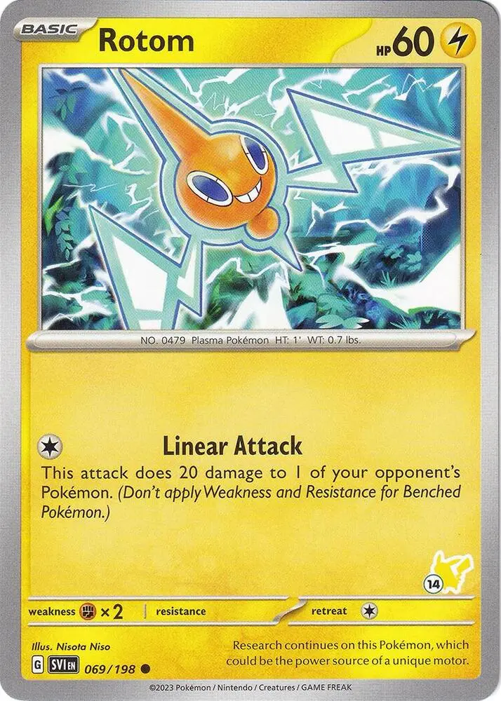 Rotom #Pikachu 14 — Battle Academy 2024