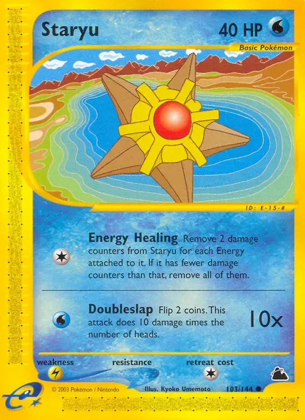 Carte Pokémon Stari #103 — Skyridge
