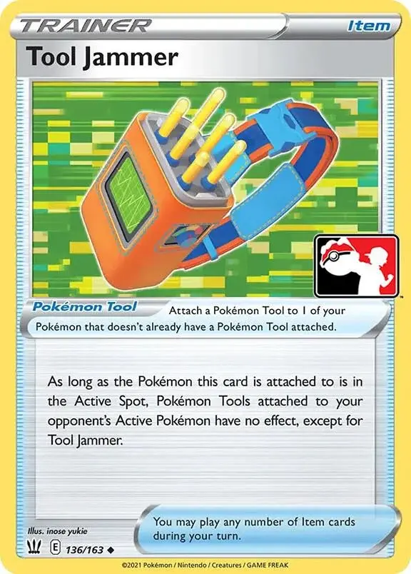 Tool Jammer #136/163 S1 — Play! Pokémon Prize Pack Series