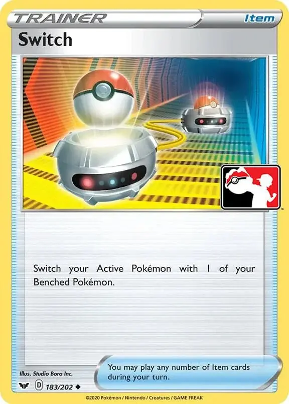 Switch #183/202 S2 Holo — Play! Pokémon Prize Pack Series