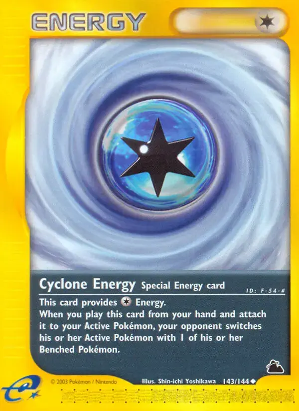 Carte Pokémon Cyclone Energy #143 — Skyridge