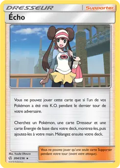 Carte Pokémon Écho #204 Non Holo — Éclipse Cosmique