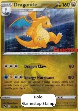 Carte Pokémon Dracolosse #131 Stamp V4 — Tempête Argentée