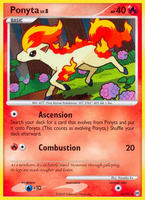 Carte Pokémon Ponyta #46 — Arceus