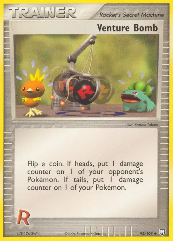 Carte Pokémon Venture Bomb #93 — EX Team Rocket Returns